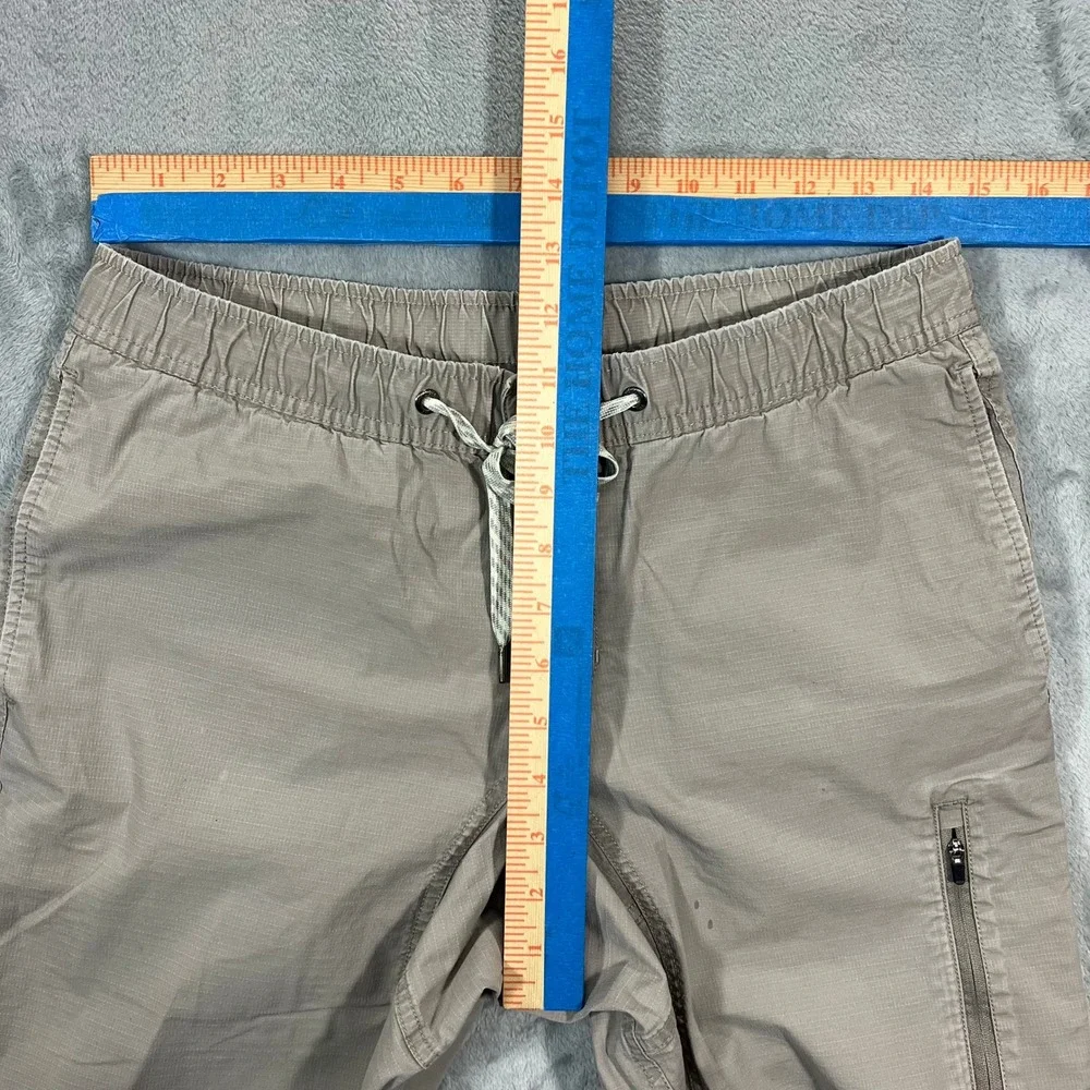 Vuori Ripstop Climber Pant Men Medium Khaki Tan V412 Outdoor Hiking Stretch